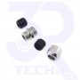 ADATTATORE PORTAGOMMA-TUBO FLEX INOX P.C.==GF154/5