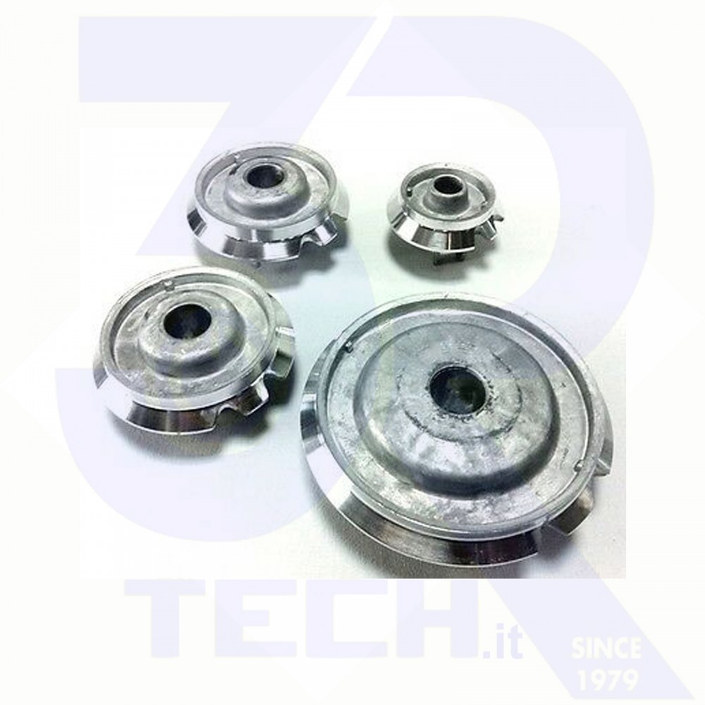 Kit 4 Bruciatori E Piattelli In Ghisa Smaltati, Bruciatori - Foto 11