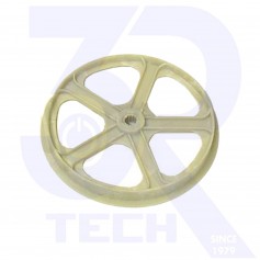 PULEGGIA DIAM.180mm CON SPONDINA