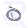 CAVO ALIMENTAZIONE C/SPINA 10A L=2800MM FERRO