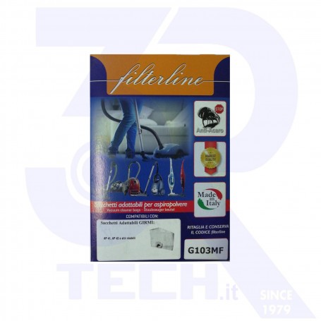 SACCHETTI 4PZ ASPIRAPOLVERE (G103MFS)
