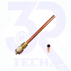 VALVOLA DI CARICA C/TUBO L=100MM