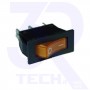 INTERRUTTORE LUMINOSO GIALLO 11X30MM 3C
