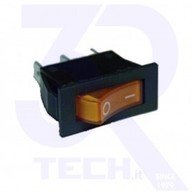 Interruttore Luminoso Giallo 16a