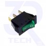 INTERRUTTORE LUMINOSO VERDE 11X30MM 3C