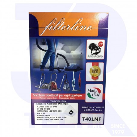 SACCHETTI 10PZ ASPIRAPOLVERE