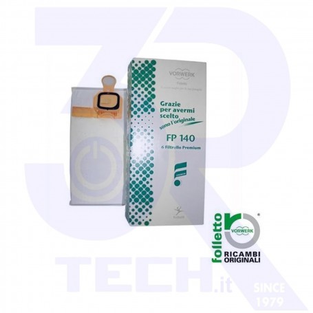 SACCHETTI ORIGINALI 6PZ VK140/50 FOLLETTO (41432)