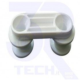 SUPPORTO C/RUOTE CESTELLO SUP. LVS (50226819006)