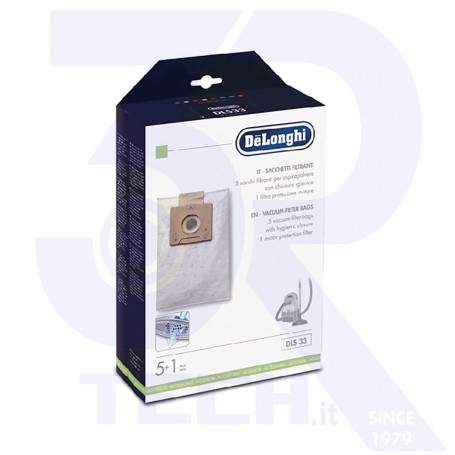 SACCHETTI 5PZ ORIGINALI ASPIRAPOLVERE (5519110321)