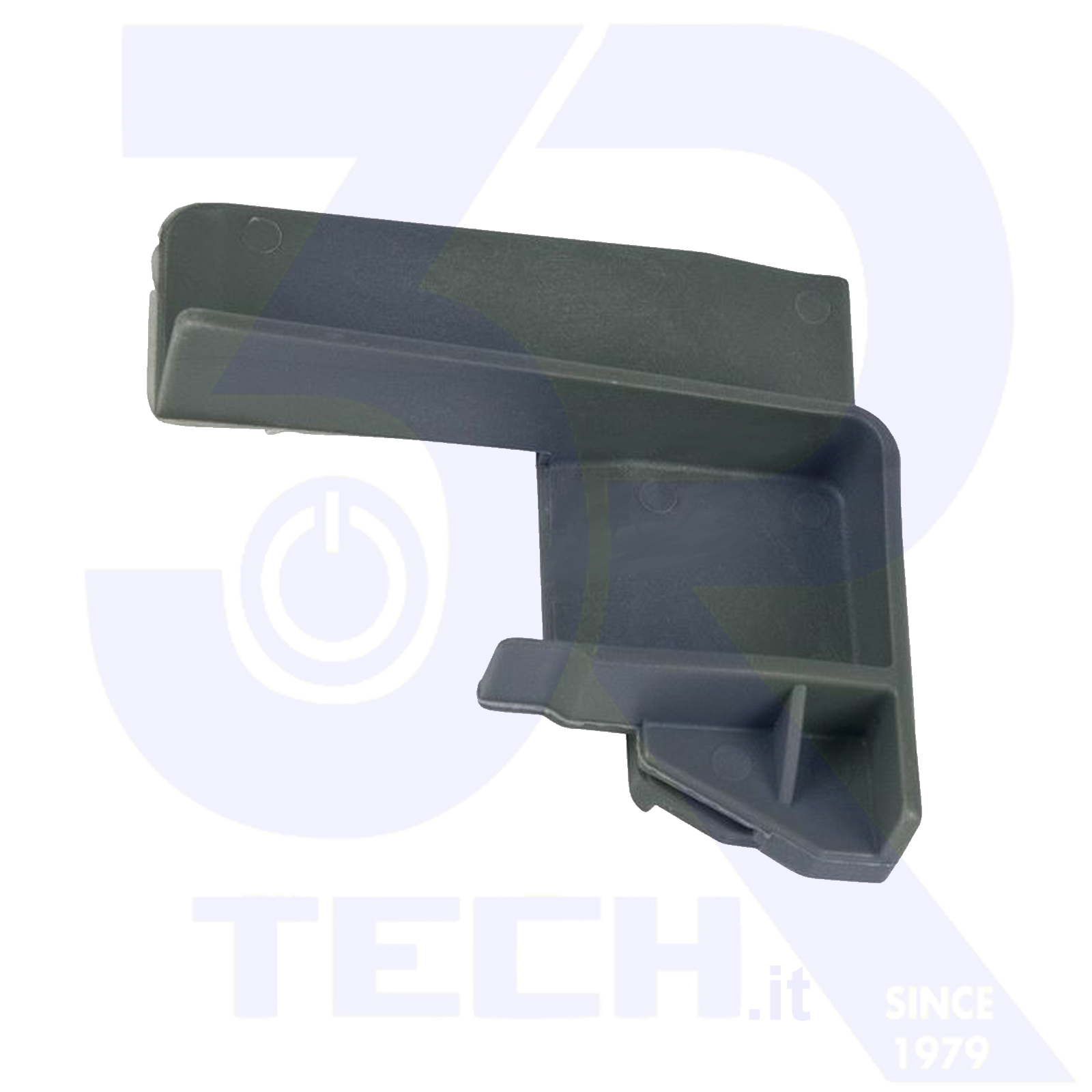 Guida Cesto Inferiore Sinistro Per Lavastoviglie Candy | Ricambio Compatibile Con Codice 41017656 | Per Modelli Multiple - Foto 3