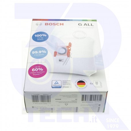 SACCHETTI ORIG. 4PZ ASPIRAPOLVERE 17003048 ==SI09M