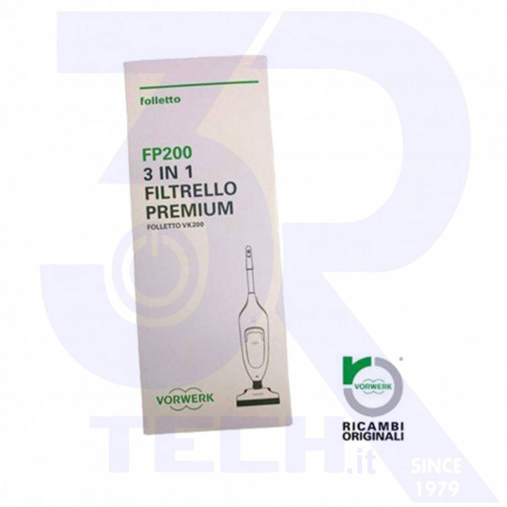 Filtri Per Aspirapolvere Folletto - Confezione Da 6 Sacchetti Premium Per Modelli FP200 E VK200 - Foto 10