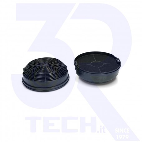 FILTRI CARBONE 2PZ D=150MM CAPPA