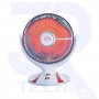 STUFA CARBONIO A PARABOLA OSCILLANTE C/TIMER DCG