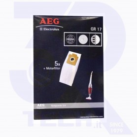 SACCHETTI 5PZ+FILTRO 1PZ ORIGINALI ASPIRAPOLVERE