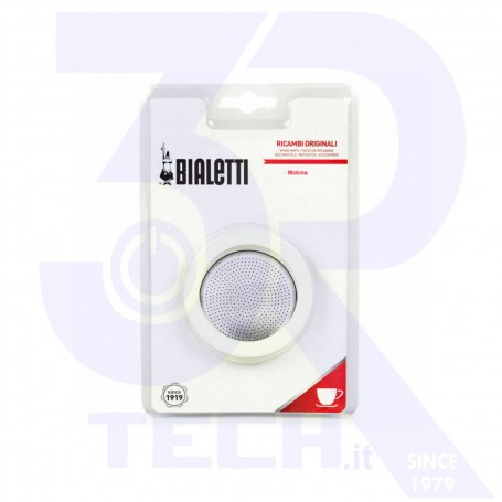 1 GUARNIZIONE+1 PIASTRINA LA MOKINA (0800030)