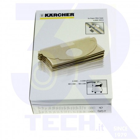 SACCHETTI 5PZ ORIGINALI ASPIRAPOLVERE