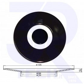 PIATTELLO T.C. X B2556/7 P.C. WH