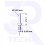 CANDELETTA L=700MM P.C.